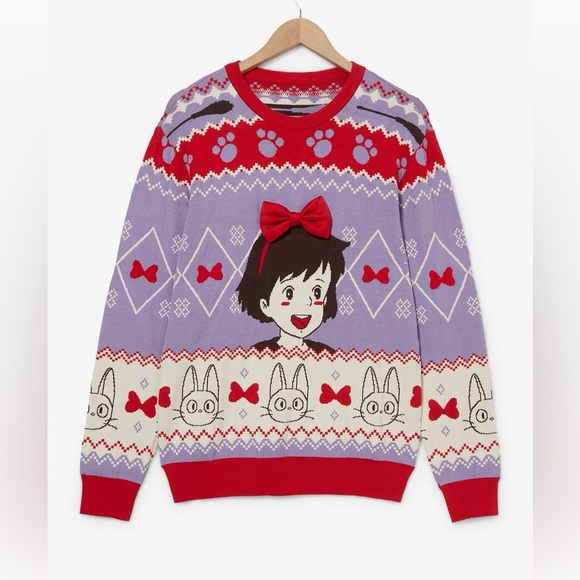 Boxlunch Sweaters - NWT Boxlunch Our Universe Studio Ghibli Kiki's Delivery Service Sweater XS